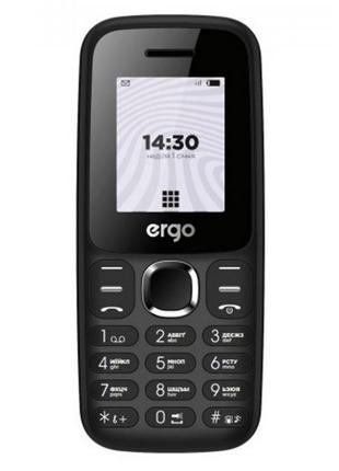 Мобильный телефон Ergo B184 black. Телефона на 2 сим карты с к...