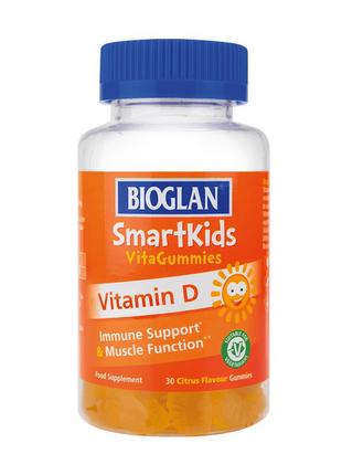 Витамины для детей Smartkids Vitamin D (30 gummies, citrus), B...