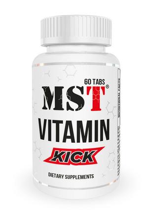 Мультивитаминный комплекс Vitamin Kick (60 tab), MST 18+