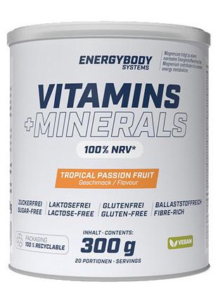 Витаминно-минеральный комплекс Vitamins + Minerals (300 g, tro...