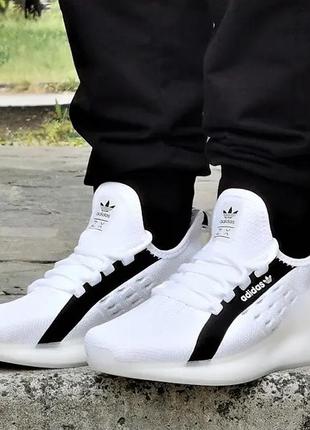 Кросівки adidas zx білі чоловічі адідас ізі boost (розміри: 41...