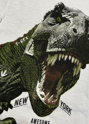 Next футболка с динозавром парк юрского периода т-рекс 104/110