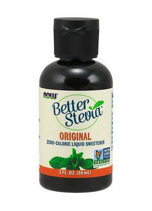 Better Stevia zero calories (60 ml, original) glycerite 18+
