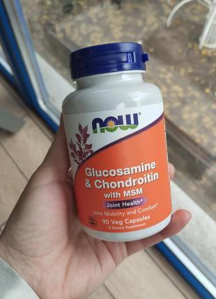 Глюкозамин и хондроитин с мсм, 90&nbsp;капсул