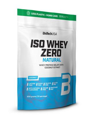 Протеїн сироватковий ізолят для спорту Iso Whey Zero Natural (...