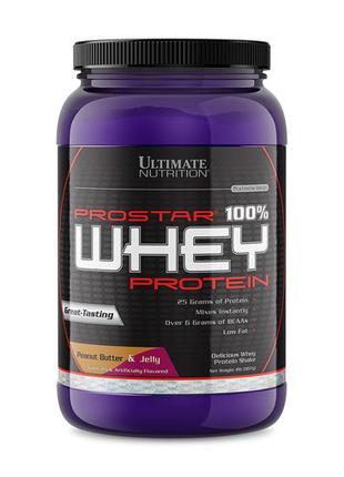 Протеїн сироватковий для паурліфтерів Prostar Whey 100% (907 g...