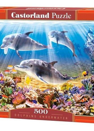 Castorland puzzle пазл дельфин под водой, 500 эл.