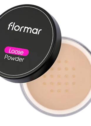 Пудра рассыпчатая Flormar Loose Powder, тон 003 (Medium Sand),...