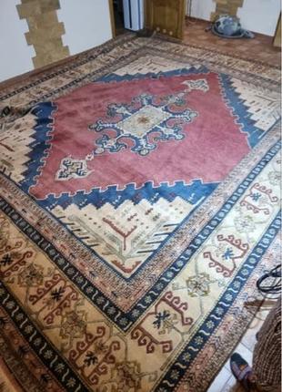 Элитный персидский ковёр из шерсти 90х годов 20 метров