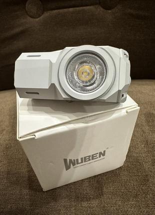 Wuben x-0 edc фонарик 1100 люмен type-c 3в1 магнитная кнопка 1...