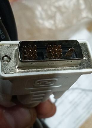 Шнур,кабель монитора DVI,HDMI 1,5-2м.