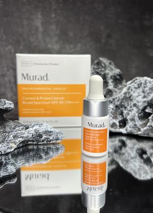 Защитная сыворотка murad correct & protect serum bs spf 45