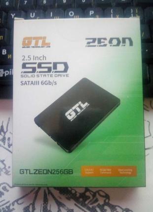 Новый SSD диск GTL Zeon 256 GB