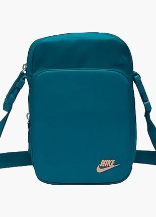 Сумка на плече Nike NK HERITAGE CROSSBODY зеленый 23х15х7,5 DB...
