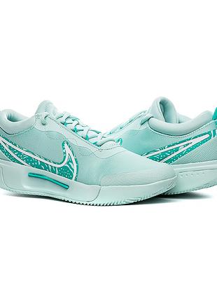 Женские Кроссовки Nike ZOOM COURT PRO CLY Бирюзовый 38.5 (7dFD...