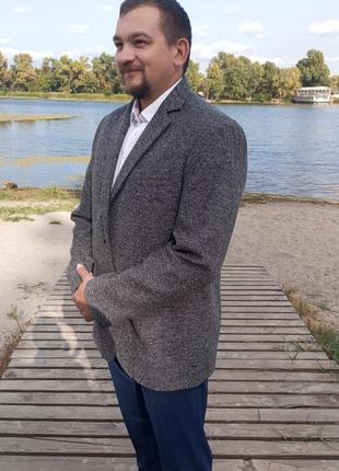 Твидовый пиджак, alfonso, мод 58-182, серый