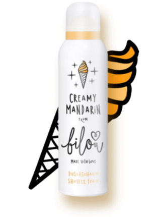 Пінка для душу bilou creamy mandarin 200 мл , мандаринка , ори...