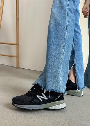 Кроссовки new balance 990 v4 black