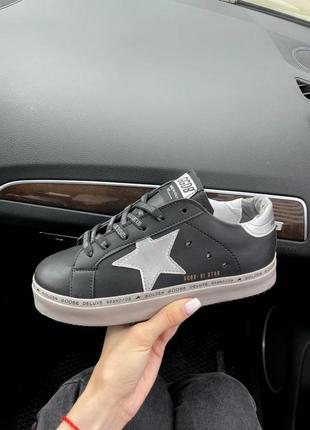 Женские кроссовки golden goose “black”