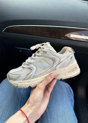 Женские кроссовки new balance 530 beige