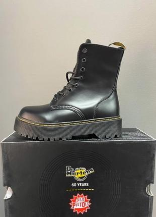 Женские ботинки dr. martens jadon black sex pistols