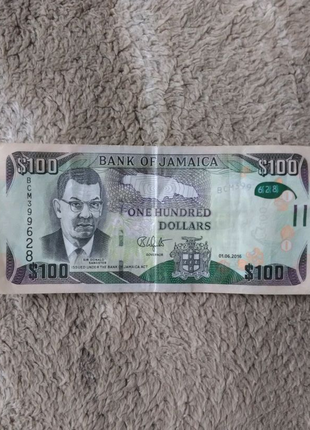 Банкнота Ямайка