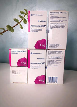 Аценокумарол, синкумар 4 мг, 60 таблеток