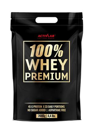 Протеїн Activlab 100% Whey Premium, 2 кг Вершкова помадка