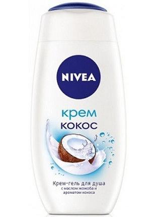 Nivea shower гель-уход для душа крем кокос 500 мл