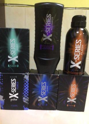 Мужские парфюмерные воды Avon X-Series