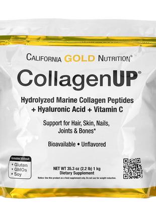 Колаген з гіалуроновою кислотою вітаміном C 1кг California Gold