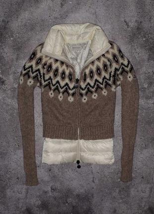 Moncler maglione alpaca tricot (женский пуховик свитер монклер