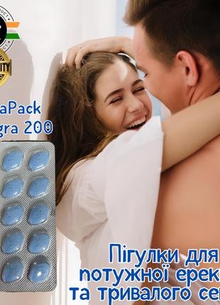 Чоловічі таблетки для довгого сексу та стійкої ерекції MegaPac...