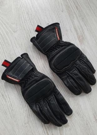Оригинальные фирменные кожаные мото перчатки hein gericke xxs-s