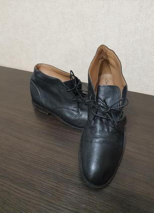 Кожаные ботинки clarks 44.5 размер
