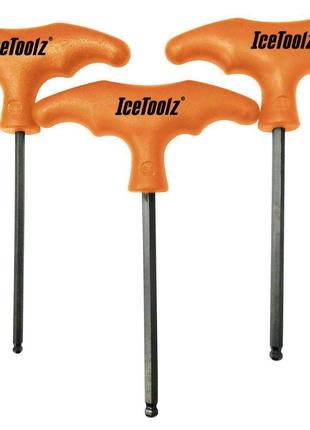 Ключ Ice Toolz 70TA шестигранник 4/5/6мм с Т-образной ручкой