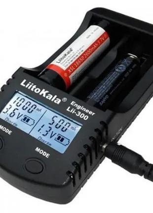 Інтелектуальний зарядний пристрій LiitoKala Lii-300 на 2 акуму...