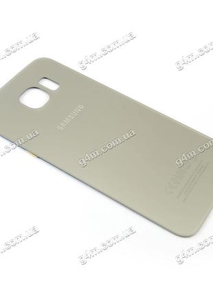Задня кришка для Samsung G920F Galaxy S6 золотиста, висока якість