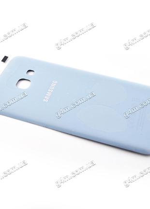 Задня кришка для Samsung A320 Galaxy A3 (2017) блакитна