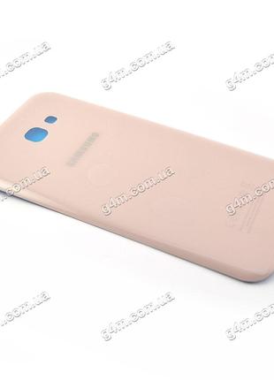 Задня кришка для Samsung A720 Galaxy A7 (2017) рожева
