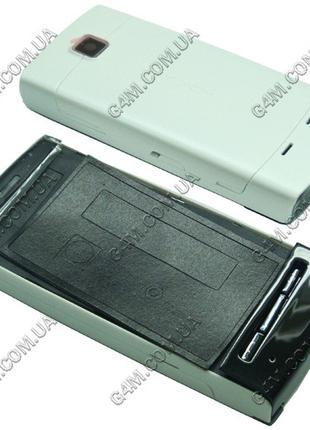 Корпус для Nokia 5250 білий з клавіатурою, висока якість