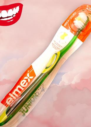 Зубная щетка elmex для детей от 6 до 12 лет (швейцария, оригинал)
