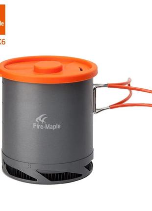 Туристическая кастрюля с теплообменником Fire-Maple 1000ml FMC...