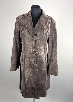 Куртка шкіряна ексклюзивна Samoon, Розмір 18 (L, 52), Як нова