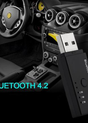 Мини Bluetooth FM модулятор с питанием от USB + громкая связь