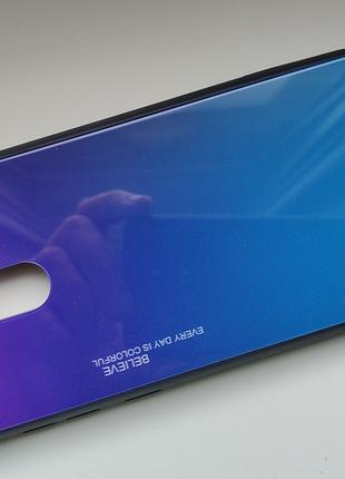 Чехол градиент стеклянный для Xiaomi POCO F1