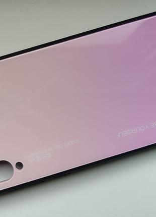 Чехол градиент стеклянный для Xiaomi Mi A3