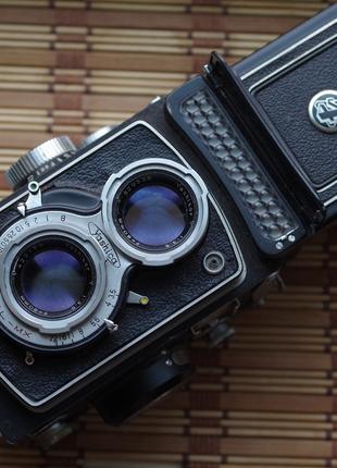 Среднеформатный Фотоаппарат Yashica LM Yashinon 80mm 3.5