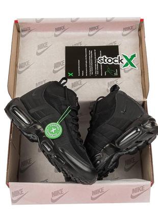Nike air max 95 sneakerboot black | кроси