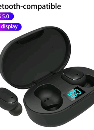 Бездротові вакуумні Bluetooth навушники СТЕРЕО гарнітура TWS E6S